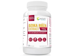 TERMIN 30/11/2026 WISH DZIKA RÓŻA 750 MG 120 KAPSUŁEK