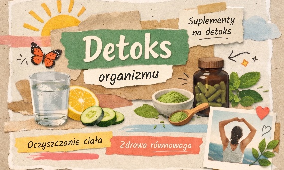 Najlepsze suplementy na łagodny detoks całego organizmu