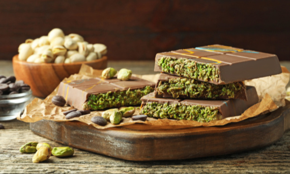 Co zawiera czekolada dubajska?