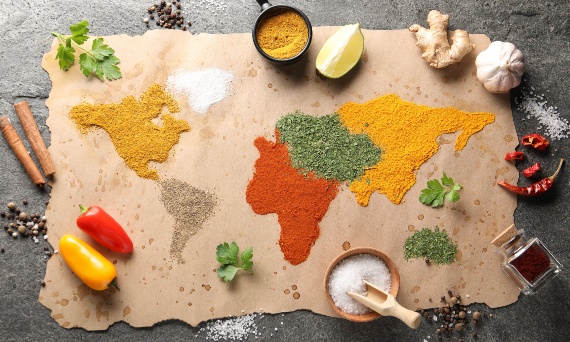 Test wiedzy o kuchniach świata – sprawdź się!