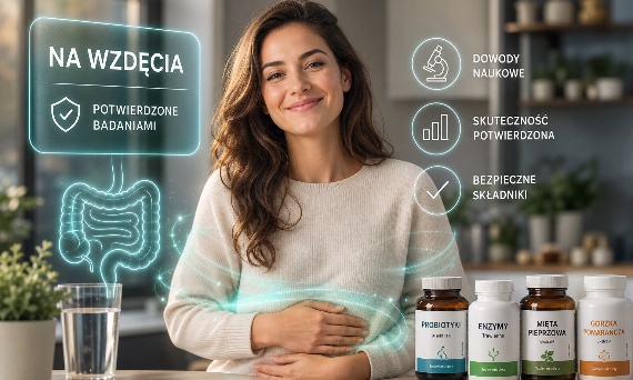 Suplementy na wzdęcia: które mają realne dowody