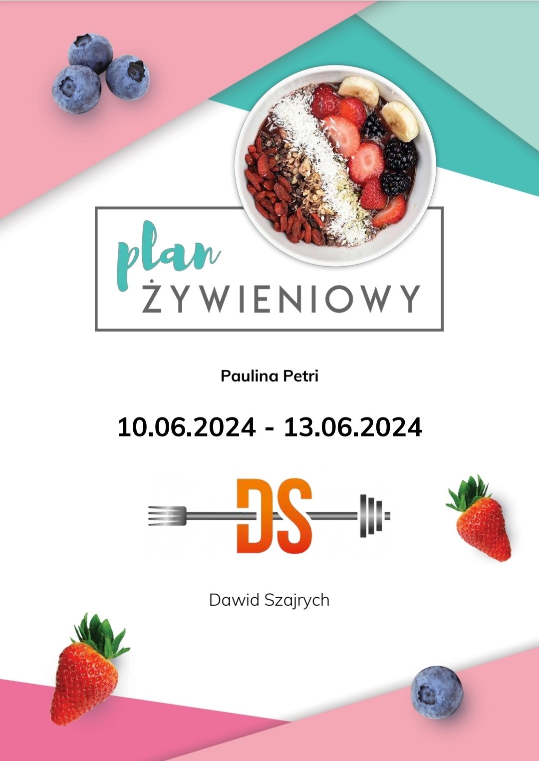 jadłospis sportowca