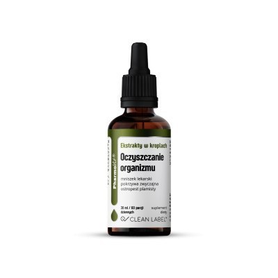 zdrowe krople na oczyszczenie organizmu
