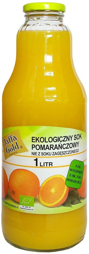 naturalny sok pomarańczowy